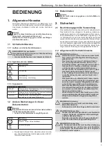 Предварительный просмотр 3 страницы AEG 234790 Operation And Installation