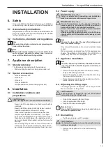 Предварительный просмотр 13 страницы AEG 234790 Operation And Installation