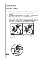 Preview for 4 page of AEG 240 D Operating And Installation Instructions