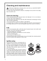 Предварительный просмотр 8 страницы AEG 25742 GM Use And Installation Instructions