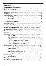 Preview for 4 page of AEG 34942G Operating And Installation Instructions