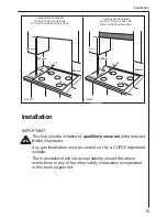 Предварительный просмотр 15 страницы AEG 34942G Operating And Installation Manual