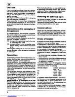 Preview for 6 page of AEG 3510 Operating Instructions Manual