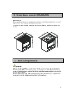 Preview for 8 page of AEG 36" 3009VNM-M User Manual