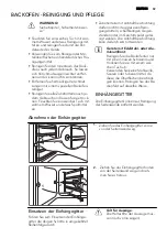 Предварительный просмотр 59 страницы AEG 40006VS User Manual