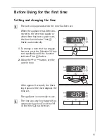 Предварительный просмотр 11 страницы AEG 41056VI Installation And Operating Instructions Manual