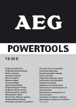 AEG 41091601 Original Instructions Manual preview
