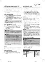 Предварительный просмотр 21 страницы AEG 4155 Instruction Manual