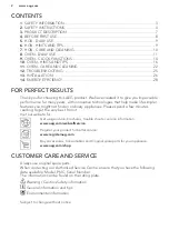 Preview for 2 page of AEG 43172V-MN User Manual