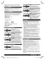 Предварительный просмотр 75 страницы AEG 4772 54 01 Original Instructions Manual