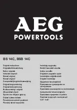 AEG 4935443974 Original Instructions Manual preview