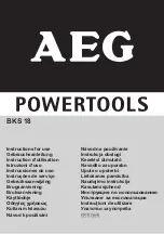 AEG 4935471047 Instructions For Use Manual preview