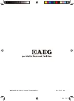 Предварительный просмотр 8 страницы AEG 5SAFETY DB 8050 Quick Start Manual