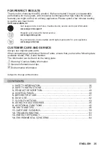 Предварительный просмотр 35 страницы AEG 6000 Series User Manual