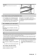 Предварительный просмотр 77 страницы AEG 6000 Series User Manual