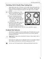 Предварительный просмотр 9 страницы AEG 61200 M Operating And Installation Manual