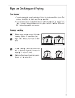 Preview for 9 page of AEG 61700M Installation And Operating Instructions Manual