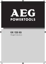 Preview for 1 page of AEG 6230245 Original Instructions Manual