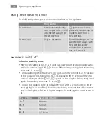 Предварительный просмотр 10 страницы AEG 63070 K-MN User Manual