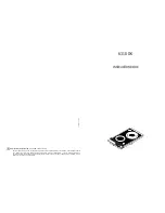 AEG 6310 DK Instruction Book preview