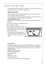 Preview for 23 page of AEG 6410KF Installation And Operating Instructions Manual