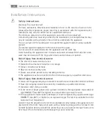 Preview for 14 page of AEG 64130 K-MN User Manual