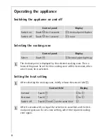 Preview for 8 page of AEG 6413K-MN Installation And Operating Instructions Manual