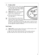 Preview for 25 page of AEG 65100K Installation And Operating Instructions Manual