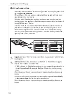 Предварительный просмотр 32 страницы AEG 6530 K Installation And Operating Instructions Manual