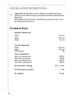 Preview for 32 page of AEG 65300 K User Instructions