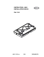 AEG 6531 DG-M Instruction And Installation Book preview