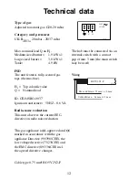 Предварительный просмотр 12 страницы AEG 6531 DG-M Instruction And Installation Book