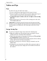 Предварительный просмотр 22 страницы AEG 65320 K User Instructions