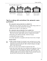 Предварительный просмотр 23 страницы AEG 65320 K User Instructions