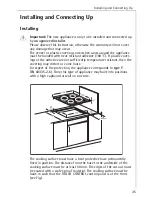 Предварительный просмотр 35 страницы AEG 65320 K User Instructions