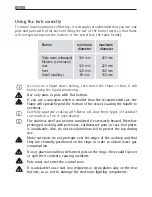 Preview for 8 page of AEG 65852 G Instruction Booklet