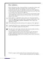 Preview for 2 page of AEG 66000I Operating And Installation Instructions