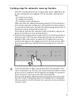 Предварительный просмотр 13 страницы AEG 66030K-MN Installation And Operating Instructions Manual