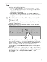 Предварительный просмотр 17 страницы AEG 66030K-MN Installation And Operating Instructions Manual