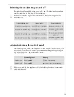 Preview for 9 page of AEG 66100KF-N Installation And Operating Instructions Manual