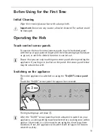 Preview for 11 page of AEG 6630 K-MN Installation And Operating Instructions Manual