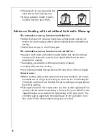 Preview for 26 page of AEG 6630 K-MN Installation And Operating Instructions Manual