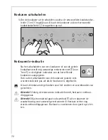 Preview for 72 page of AEG 66300 K-IN Installation And Operating Instructions Manual