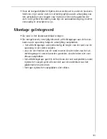 Preview for 91 page of AEG 66300 K-IN Installation And Operating Instructions Manual