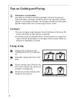 Предварительный просмотр 18 страницы AEG 66301K-mn Installation And Operating Instructions Manual