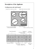 Preview for 9 page of AEG 67600KF Installation And Operating Instructions Manual