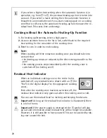 Preview for 20 page of AEG 67600KF Installation And Operating Instructions Manual