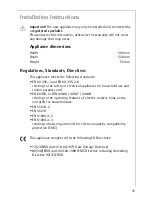 Preview for 31 page of AEG 67600KF Installation And Operating Instructions Manual