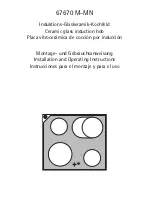 AEG 67670 M-MN Installation And Operating Instructions Manual preview