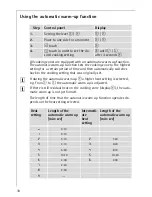 Preview for 10 page of AEG 68001K-MN Installation And Operating Instructions Manual